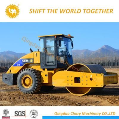 Sem518 Single Drum Hydraulic Vibration Roller New Single Drum Soil Compactor