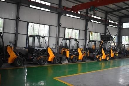 Cheap 4X4 Mini Wheel Loader 2000kg Articulated Telescopic Boom Loader with Customized Attachments