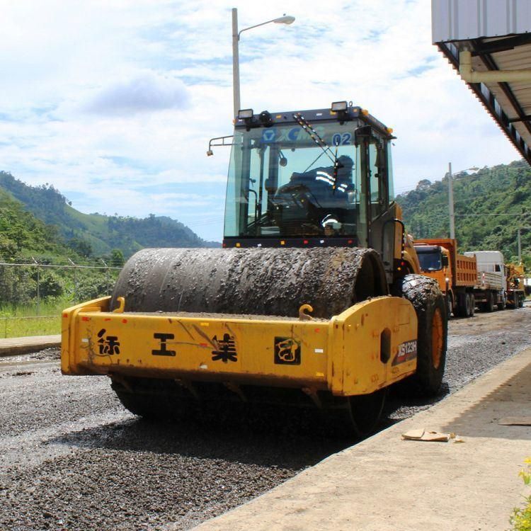 XCMG Official Xs123h 12 Ton New Vibratory Road Roller Compactor Machine Price