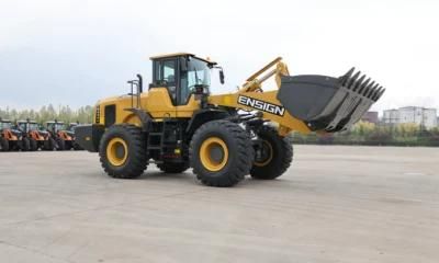 Ensign Top Quality 5 Ton, 3.0m3 Bucket, Wheel Loader for Heavy Duty