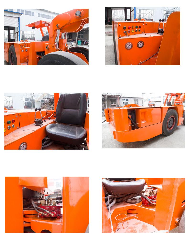 Mining hydraulic side seat underground scoop loaders with electric power