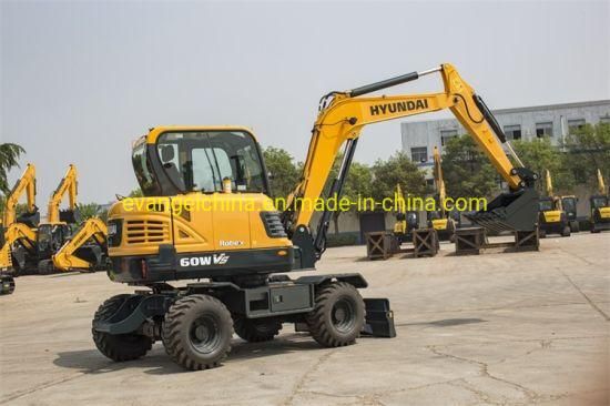 Hyundai 15tonnes Wheeled Excavator R150wvs for Sale