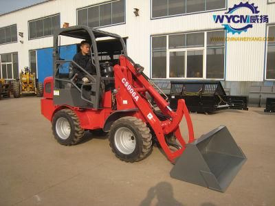 Caise 600kg Mini Wheel Loader CS906 with Ce and EPA Certification for Sale