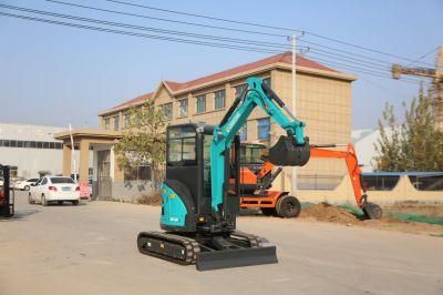 Best Hot Sales with a Bucket Steel Shoes Mini Diggers Excavators