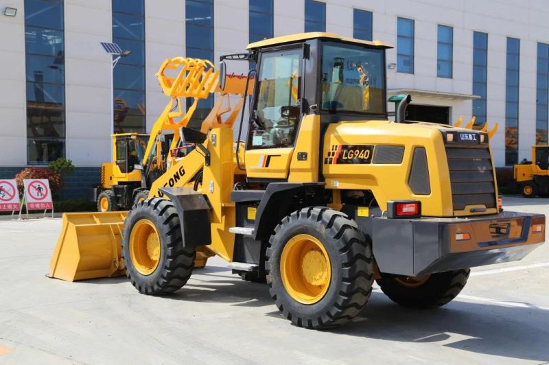 LG940 Lugong High Performance 1-2.5ton Small Mining Wheel Loader for Sale
