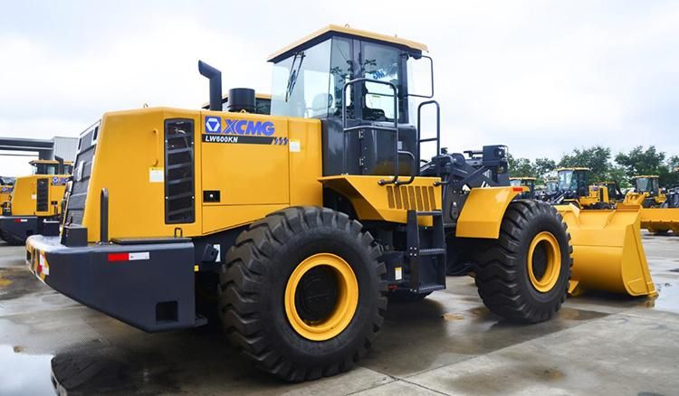 XCMG Lw600kn 6 Ton Big Wheel Loader Front End Loader with Bucket
