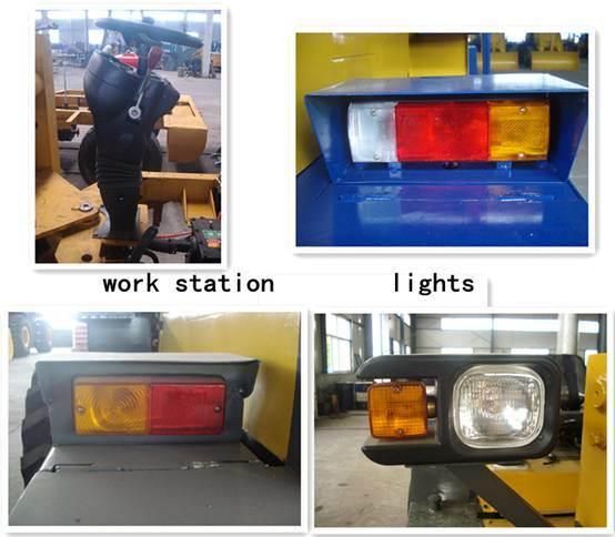 Diesel 1.5 Ton 40kw Wheel Dumper for Mine Hydraulic Xinchai Engine From Factory