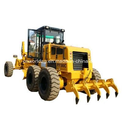 Road Construction Scraper Grader with Rear Ripper