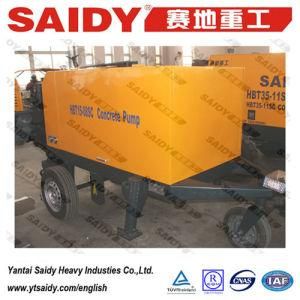 Hydraulic Saidy Trailer Concrete Pump (HBT15-08SC)