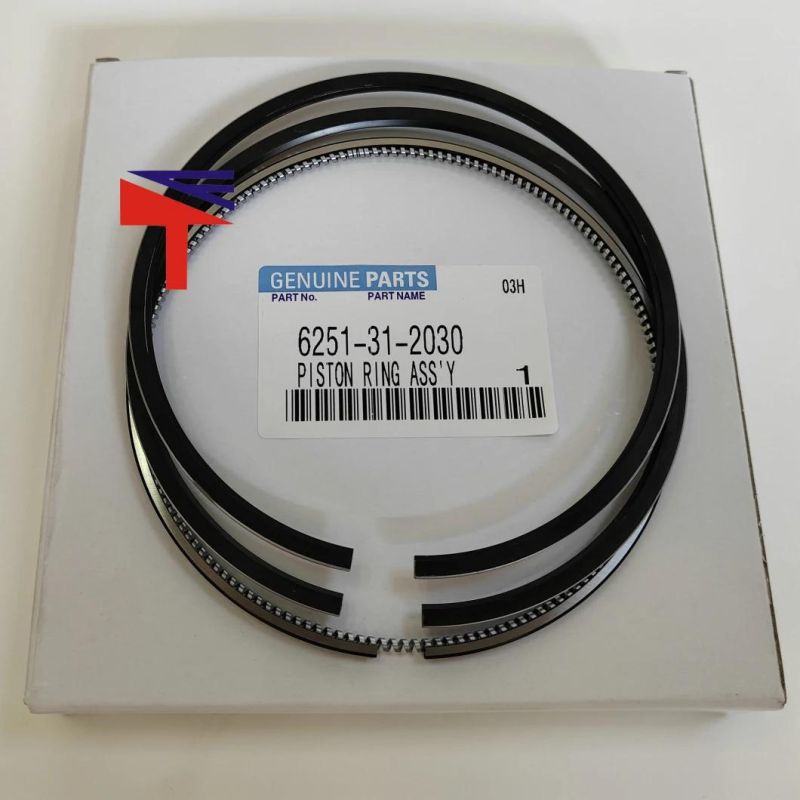 High Quality Diesel Engine Mechanical Parts Piston Ring 6251-31-2030 for Excavator Parts PC400-8 Wheel Loaders Parts Wa470-6 Engine Parst SAA6d125e-5