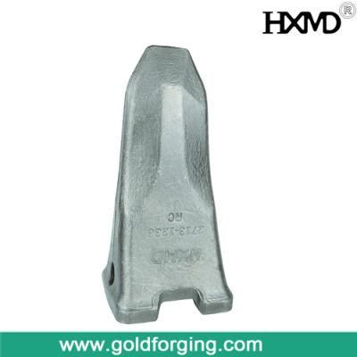Excavator Production Equipment Bucket Teeth Tooth Tip Point High Quality Mining Get Industry Forging 2713-1236RC Dh420/500 for Doosan