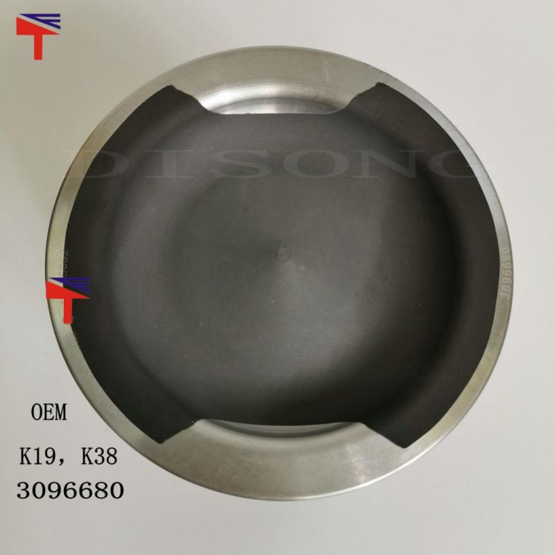 High-Performance Diesel Engine Engineering Machinery Parts Piston 3096680 for Engine Parts K19 K38 K50 Generator Set