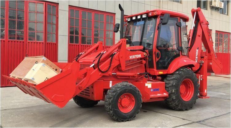 XCMG Small Backhoe Excavator Xc870HK China New 2.5ton Mini Wheel Backhoe Loader Excavator Price