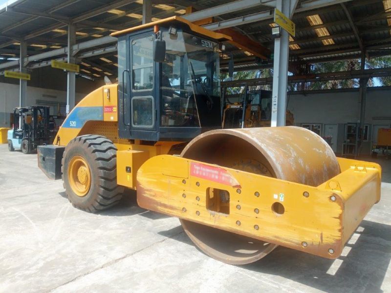 Popular New Arrive Sem518 18ton Road Roller Single Drum Hydraulic Road Roller