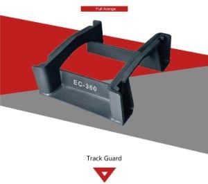 Dark Gray Colour Excavator Track Guard Excavating Track Roller Guard