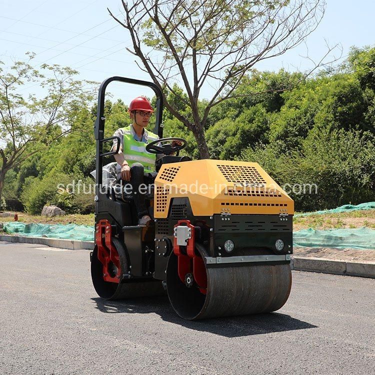 Double Drum Vibratory Roller Vibratory Tandem Roller Compaction Rollers for Sale Fyl-880