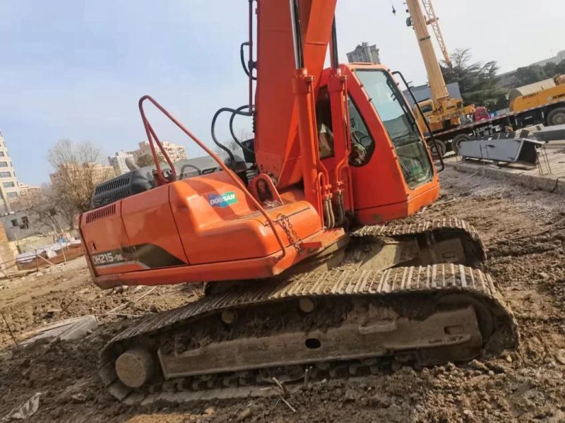 Dh215-9e Second Hand Hydraulic Transmission Clawer Excavator
