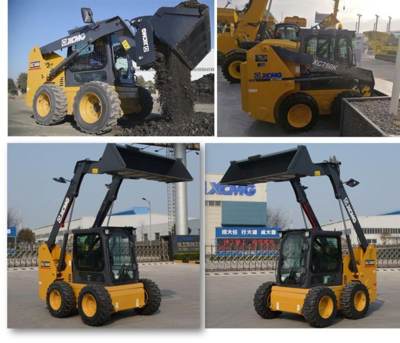 XCMG Xc740K 1 Ton Multifunction Mini Skid Steer Loader Price