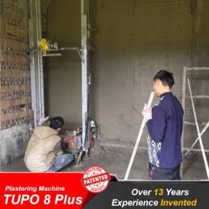 Tupo 8 E-Control The Newest Type Wall Plastering and Rendering Machine with High Working Efficiency