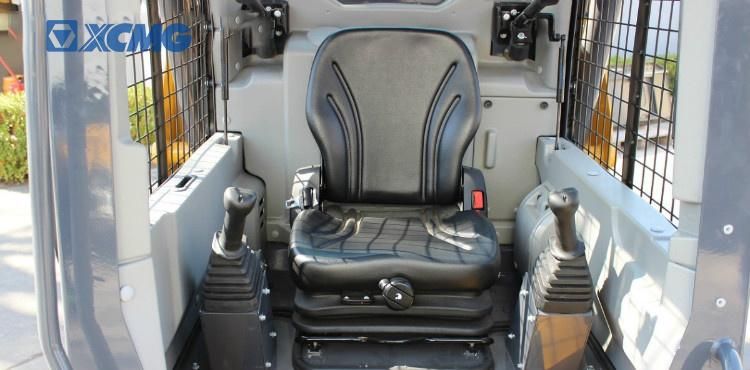 XCMG Official Cheap Mini Wheel Skid Steer Loader 750kg Load with Bucket Attachments Price