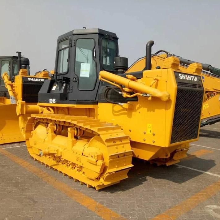 Shantui Earthmoving Road Construction Machine Bulldozer King of The Wood SD16f