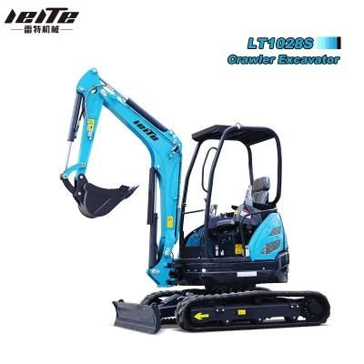 Best Selling 2 Ton 3 Ton Mini Crawler Hydraulic Excavator Farm Garden Diesel Excavator for Sale