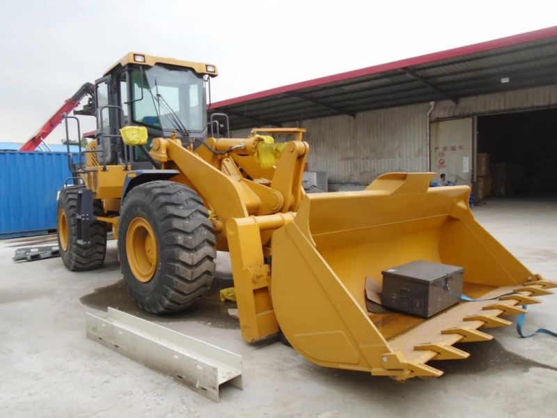 Small Wheel Loader 5ton with Blade Bucket