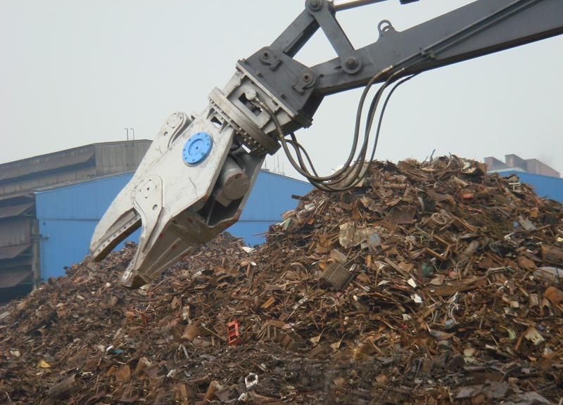 China Bonny Wzy32-8c 32 Ton Crawler Hydraulic Material Handler with Rotational Scrap Metal Shears