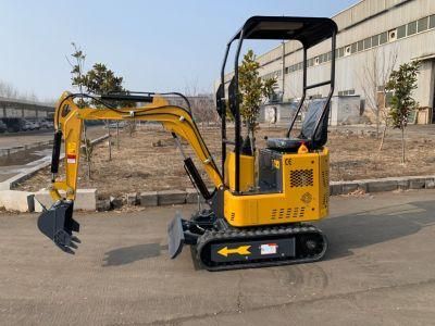 Mini Digger China New Design 1 Ton Small Farm Excavator