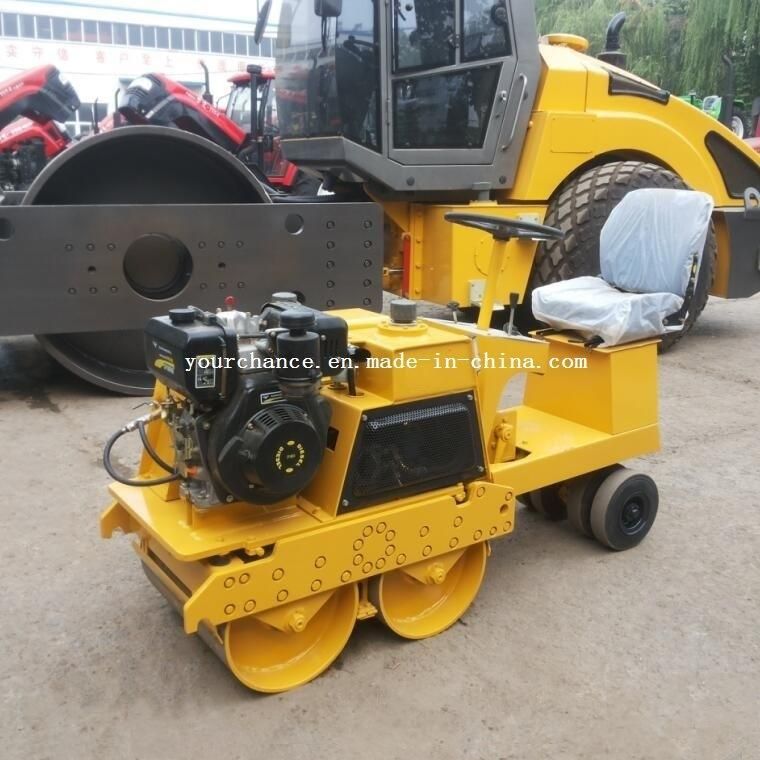 High Quality Mini Road Roller Ltc08Hz 0.8 Ton Hydraulic Vibratory Compactor Made in China