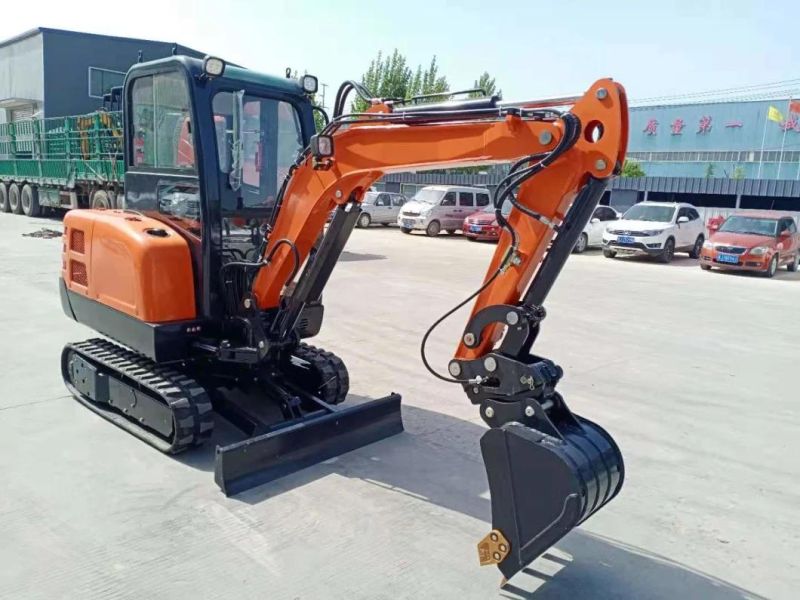 CE EPA Small Hydraulic Excavators Mini Excavator 2 Ton 3ton Small Digger for Garden