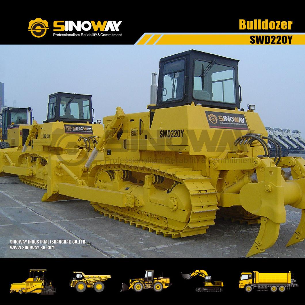 Cummins 220HP Big Track Type Bulldozer for Earth Moving