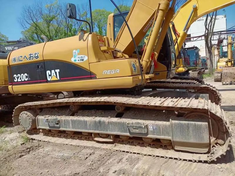 Caterpillar 320cl 20 Ton Crawler Excavator Digger Cat320 323 325 330 Used Second Hand Crawler Parts Digger Hitachi Excavators Excavadora Usada Excavtrice Pelle