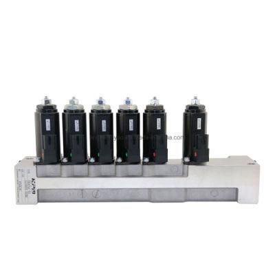 Excavator Parts Six Electromagnetic Commutation Valve Group