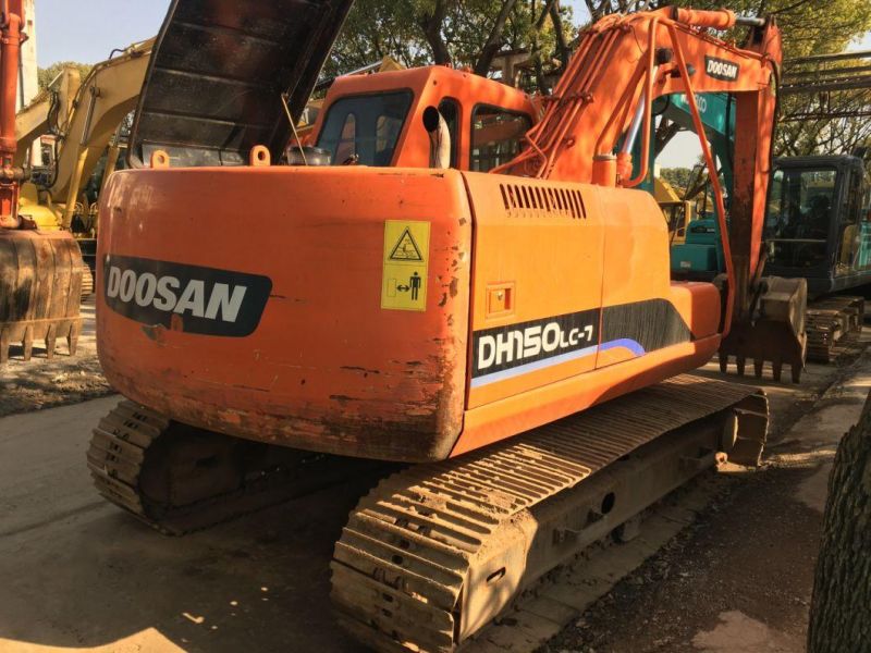 Original Color 15t Doosan Dh150LC-7 Crawler Hydraulic Excavator