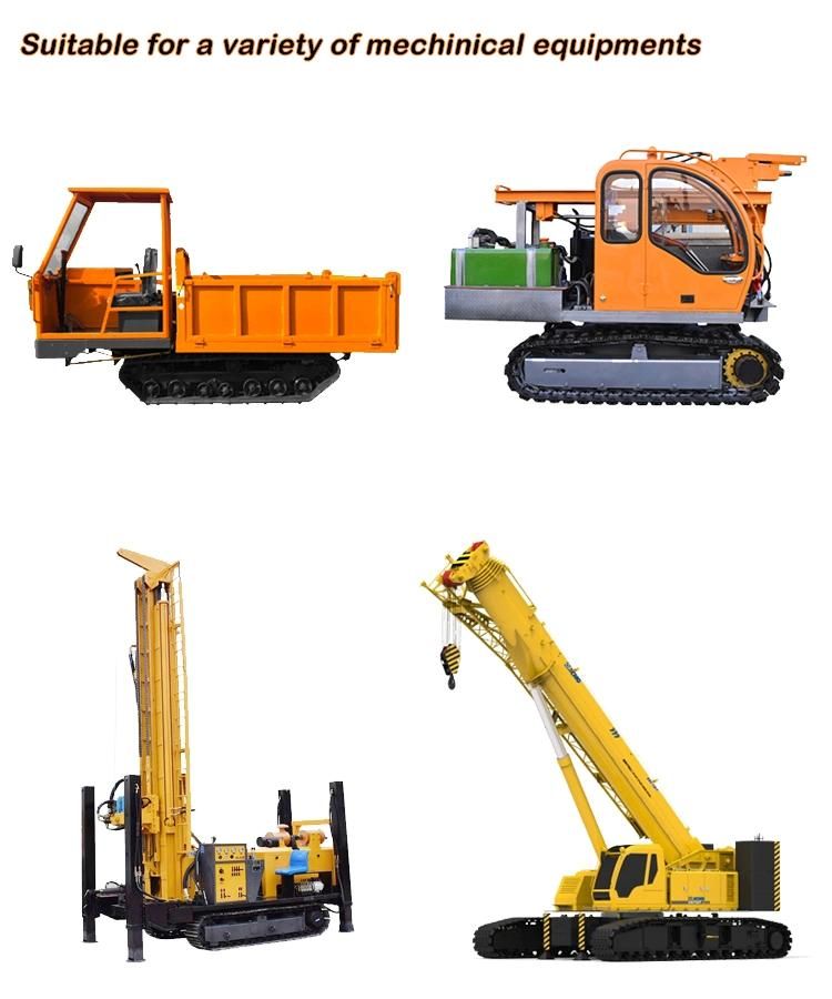 OEM/ODM Supplying Tractor Undercarriage Crane Bulldozer Track 5-8 Ton Steel Chassis