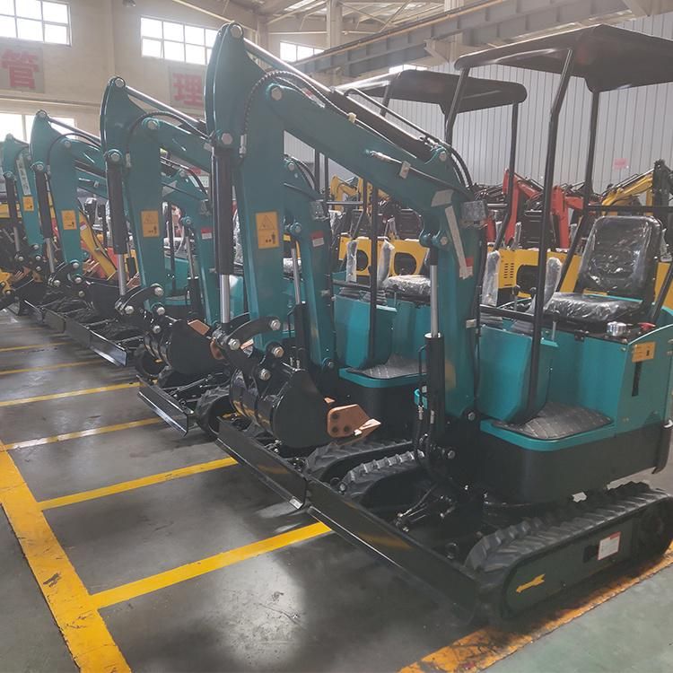 China Compact 1t Mini Excavator 2t Farm Excavator Price