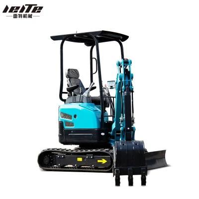 Excavator 1 Ton 2 Ton Crawler Hydraulic Household Mini Excavator for Sale