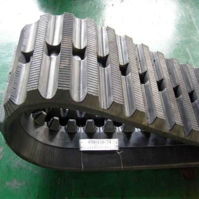 Rubber Track 450*110*58 with Different Pattern for Excavator