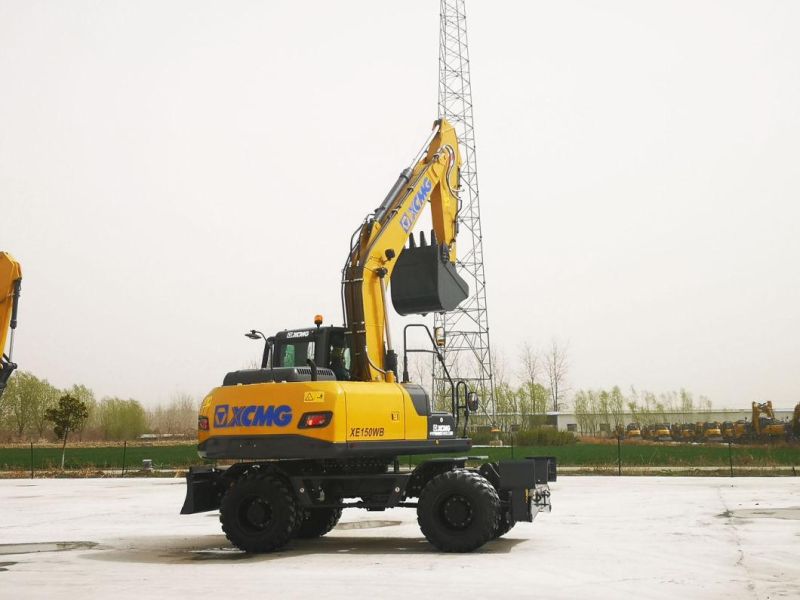 XCMG Wheel Excavator Xe150wb 15 Tons China Hydraulic Excavator Machine Price (more models for sale)