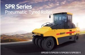 Sany Spr260 C-6 Hydraulic Pneumatic Rubber Tire Road Roller