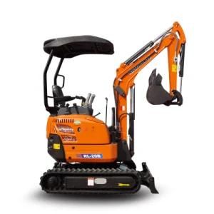 1.5ton Hydraulic Bucket Excavator New Digging Machines Mini Bagger Machinery Mini Excavator