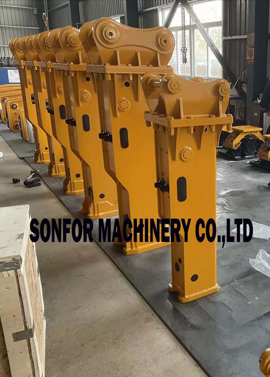 China Manufacture Factory Price Excavator Hydraulic Breaker Hammer Box Silenced Hydraulic Hammers Sb30 for Sale