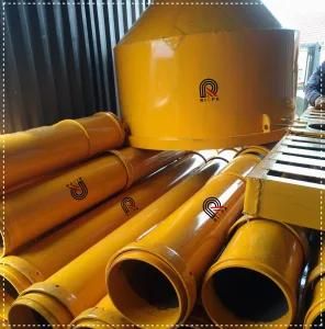 High Strength Screwed Joint Construction Concrete Tremie Pipe