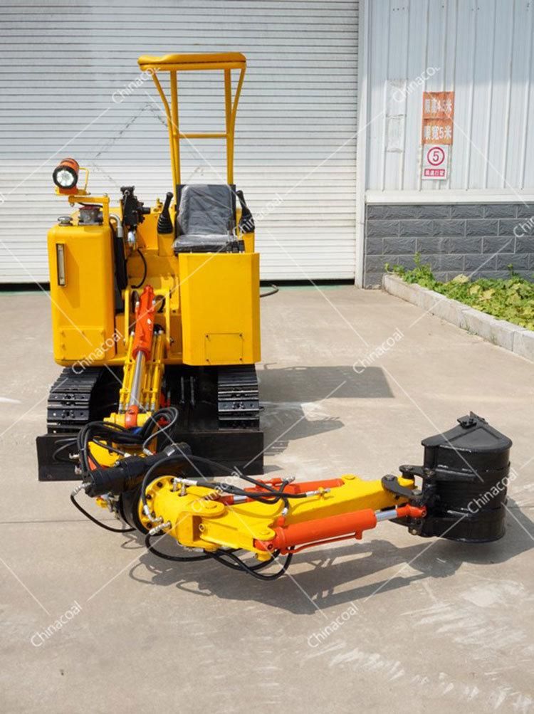Undergroud Mining Hydraulic Crawler Mini Digger 360 Degree Rotation Small Excavator for Sale