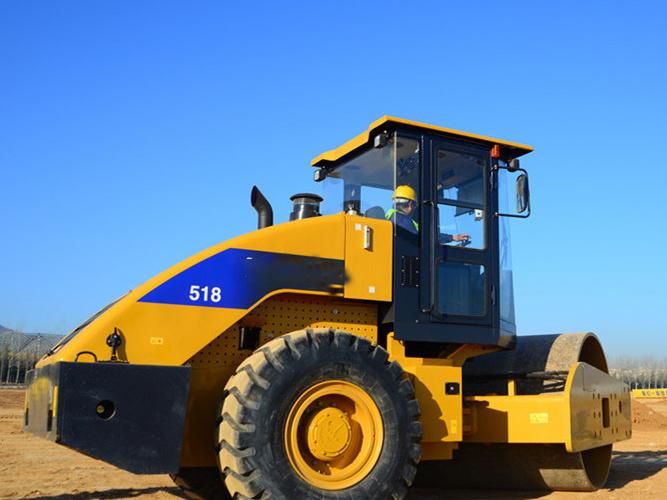 Road Construction Machinery 97.5kw Soil Compactor Sem510 Road Roller for Sale