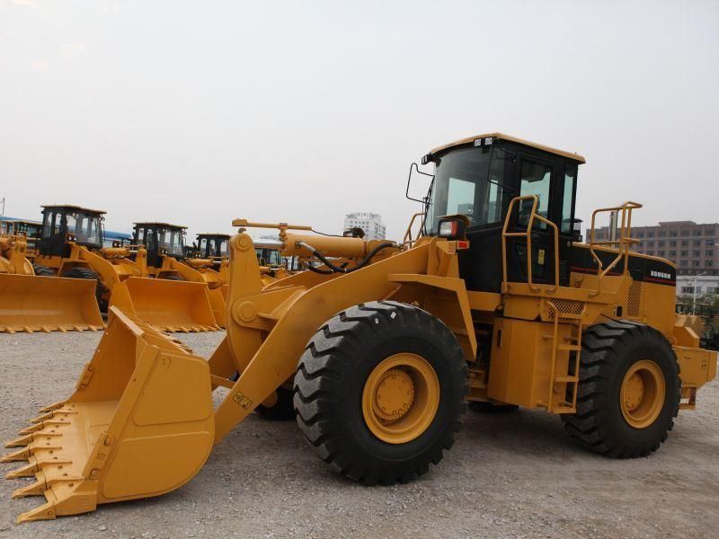 Telescopic Boom 5 Ton Wheel Loader Xg958h with Air Conditioner