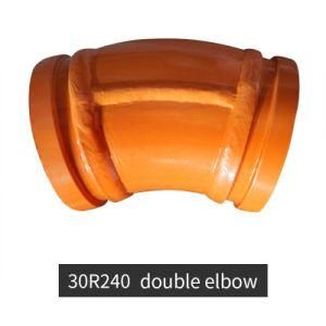 Concrete Pump Parts Delivery Twin Wall Elbow Pump Truck-Mounted Twin Wall Elbow for Sale
