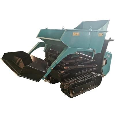 Garden Machinery Hydraulic Crawler Power Barrow Mini Site Dumper