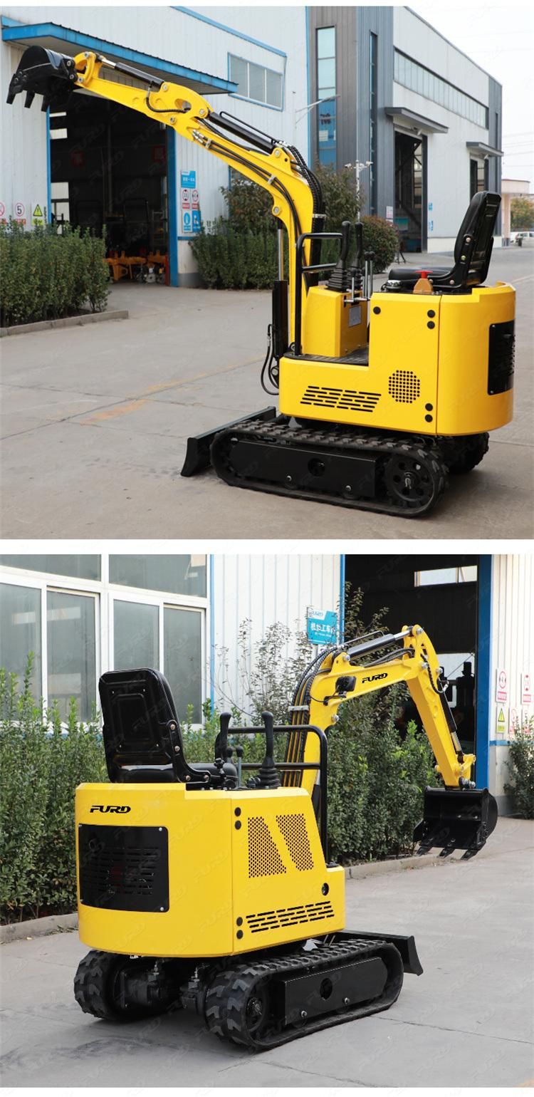 Chinese 1000kg Crawler Small Digger Mini Excavator Price for Sale